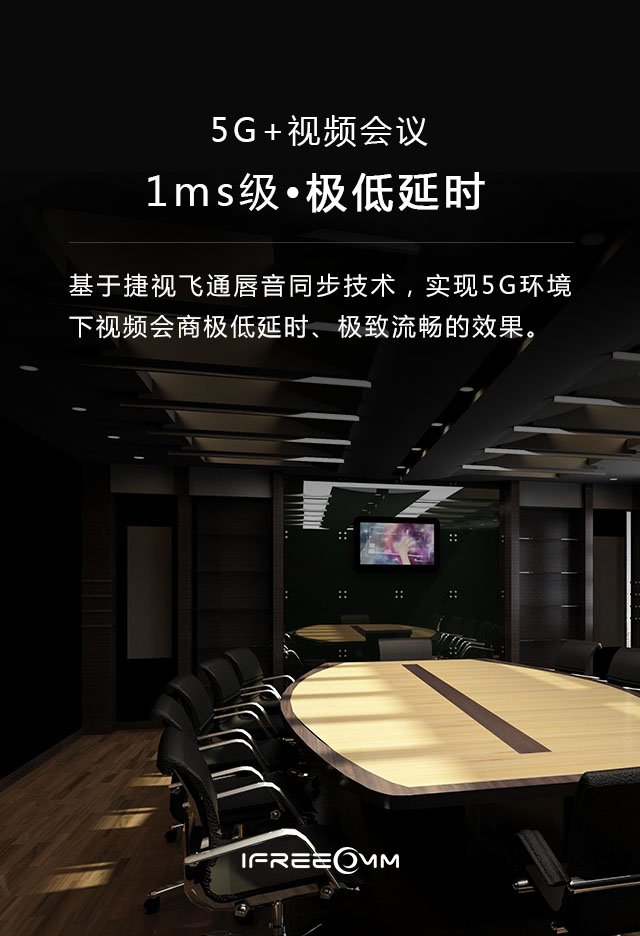 5G+視頻會(huì)議:1ms級(jí)?極低延時(shí)